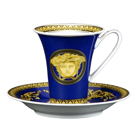 versace medusa blue cup|More.